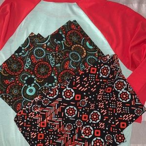 Lularoe Randy/Cassie 2 Way Outfit 2X/XL/L